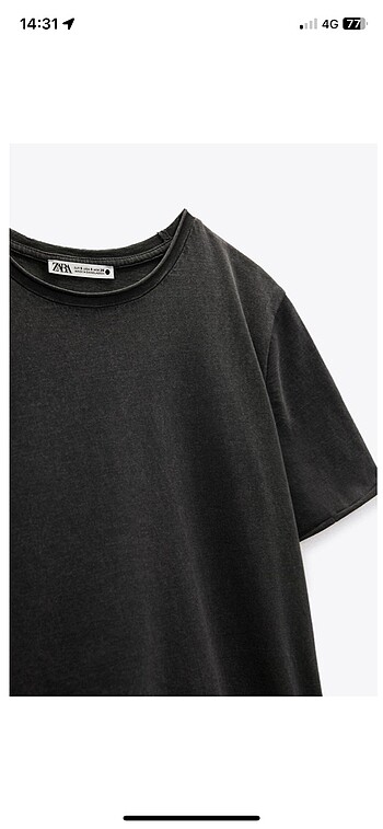 xs Beden Zara xs beden tshirt etiketli orijinal