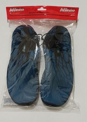 Mavi kadın Su Ayakkabısı Rahat Sokak Stili - Görsel 3