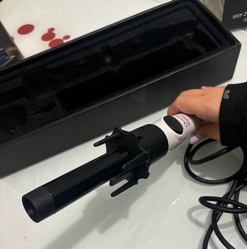 Hairens 320  Saç Şekillendirici Beyaz-Gri - Görsel 2