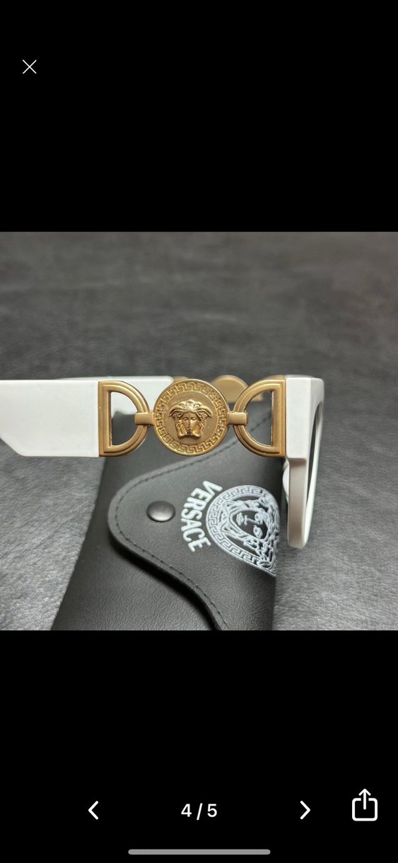 Versace Beyaz Kadın Güneş Gözlüğü - Görsel 5