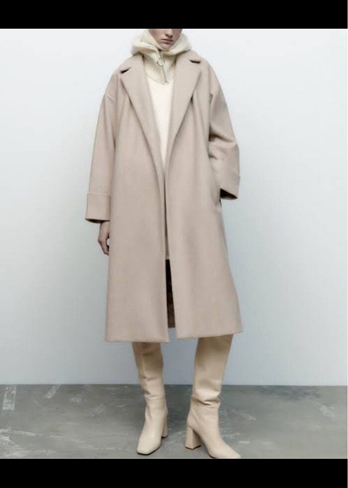 Zara Kaban Palto ???? - Görsel 2