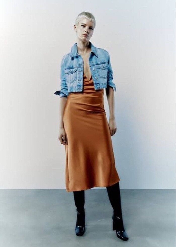 ZARA elbise - Görsel 5