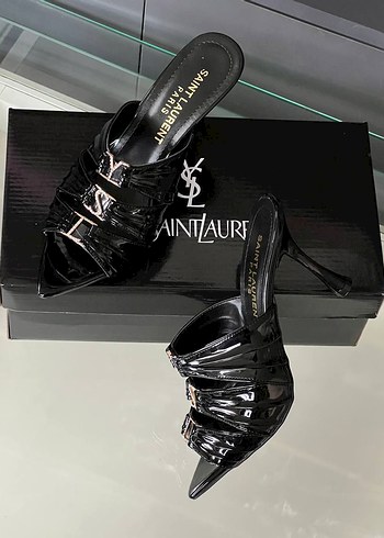 Yves Saint Laurent Rugan Topuklu Terlik - Görsel 3