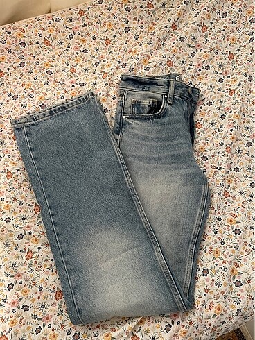 Zara kot jean mavi