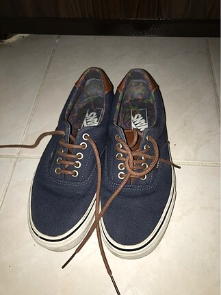 Vans Vans lacivert deri detayli
