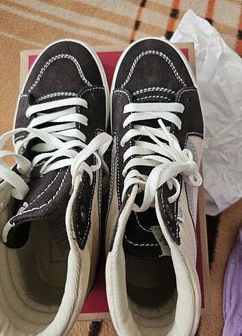 38,5 Beden kahverengi Renk Vans hi