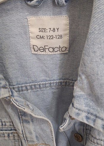 DeFacto Gri  Denim Ceket - Görsel 4