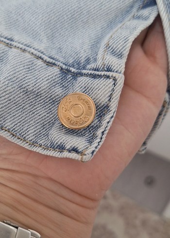 DeFacto Gri  Denim Ceket - Görsel 5