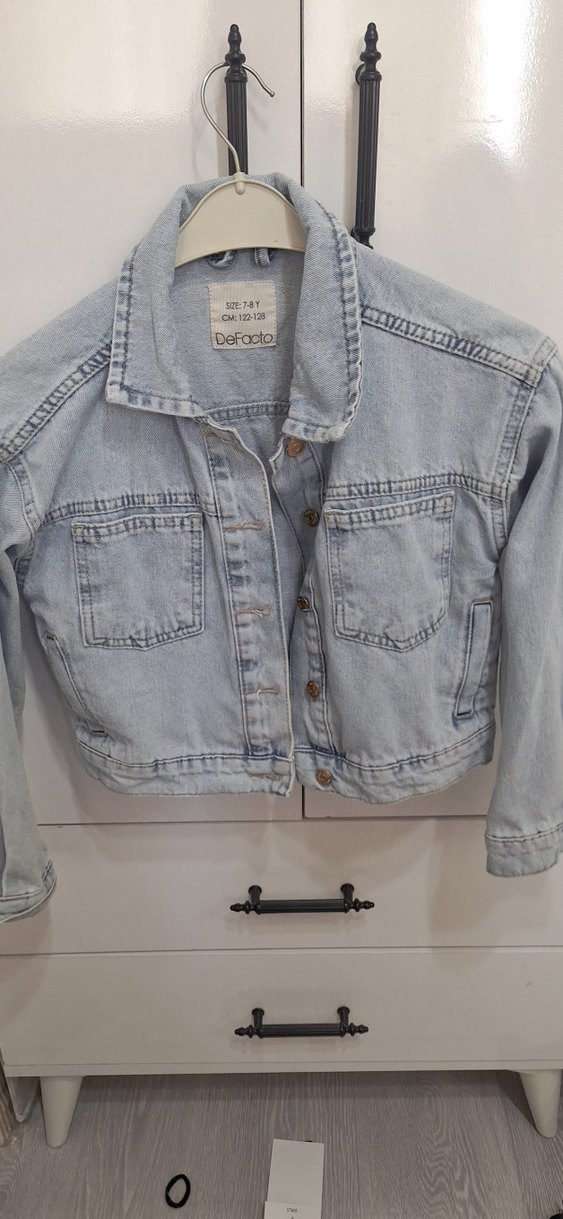 DeFacto Gri  Denim Ceket - Görsel 2