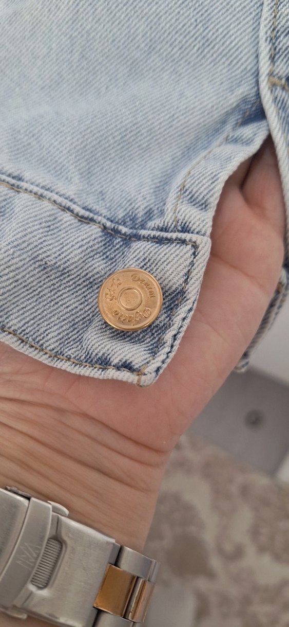 DeFacto Gri  Denim Ceket - Görsel 5