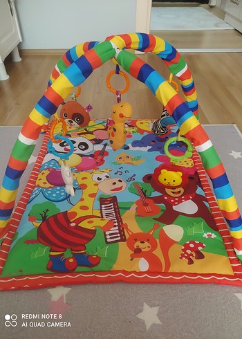 Renkli Bebek Oyun Halısı