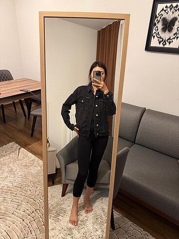 m Beden Calvin Klein denim ceket