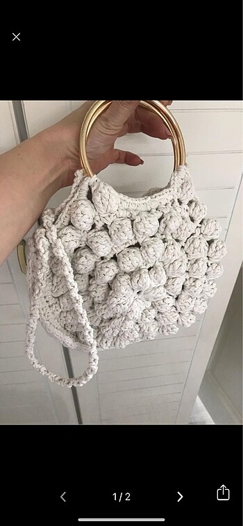 Abercrombie & Fitch El emeği popcorn çanta