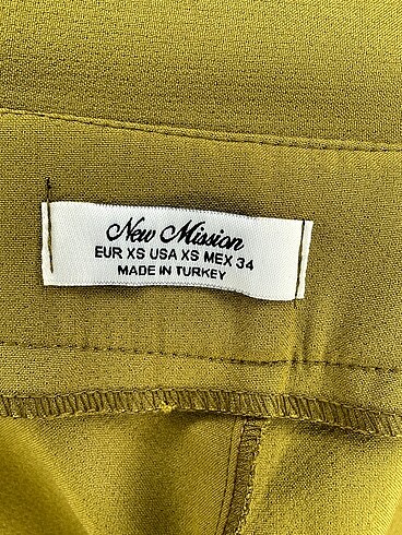 xs Beden haki Renk Diğer Düz Kesim %70 İndirimli.