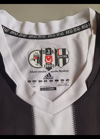 Adidas 110.yil Beşiktaş ıslak imza maç formasi