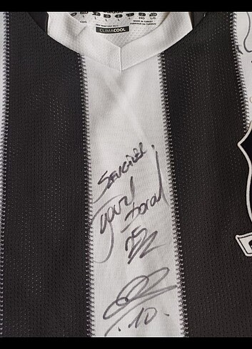 l Beden siyah Renk 110.yil Beşiktaş ıslak imza maç formasi
