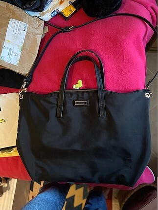 Siyah shopper çanta