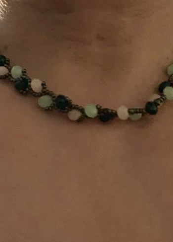 Accessorize Renkli Nakışlı Bohem Boncuklu Kolye