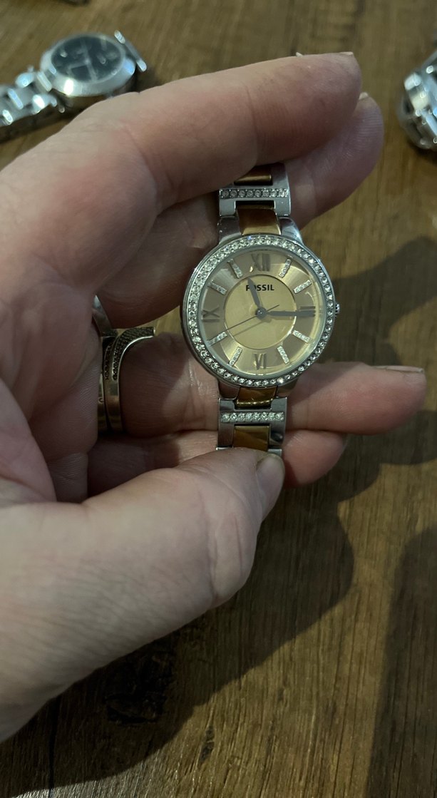 Bej Klasik Fossil Kadın Kol Saati - Görsel 2