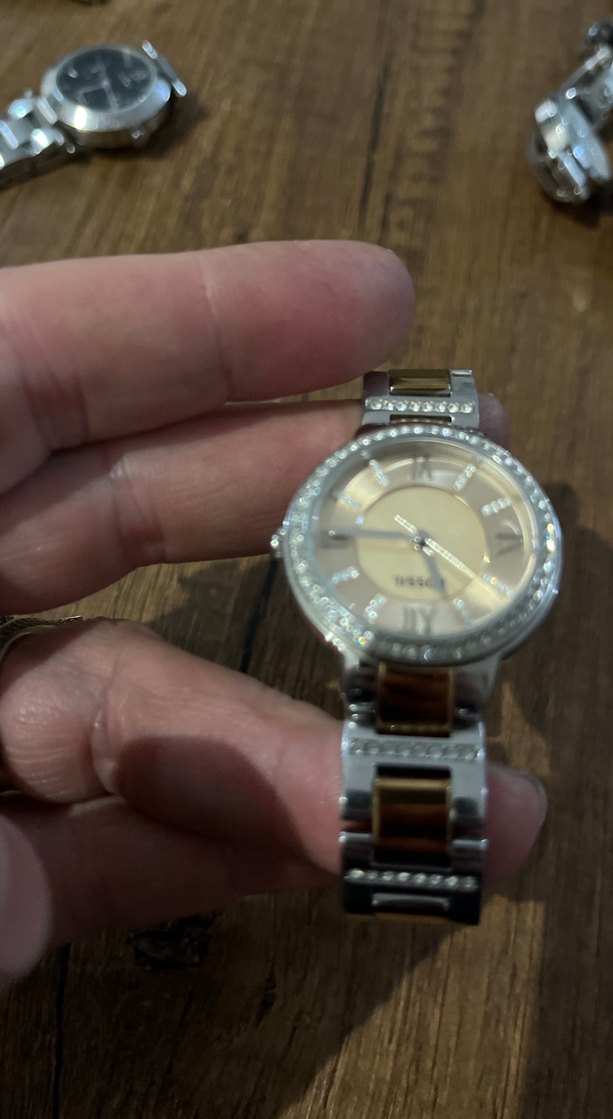 Bej Klasik Fossil Kadın Kol Saati - Görsel 4