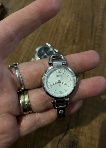 Fossil Kadın Bej Minimalist Saat