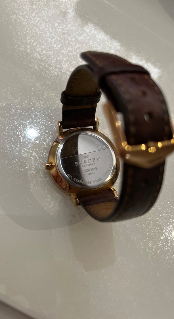 Kahverengi Klasik Kadın Kol Saati - Görsel 3