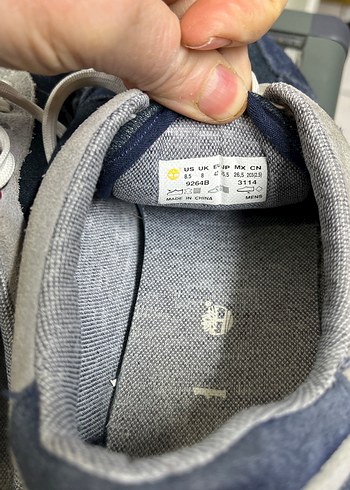 Mavi Gri Erkek Spor Ayakkabı Bağcığı - Görsel 4