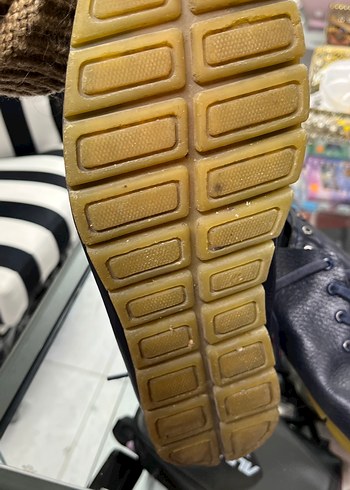 Erkek Lacivert Deri Ayakkabı Street Style beta - Görsel 3