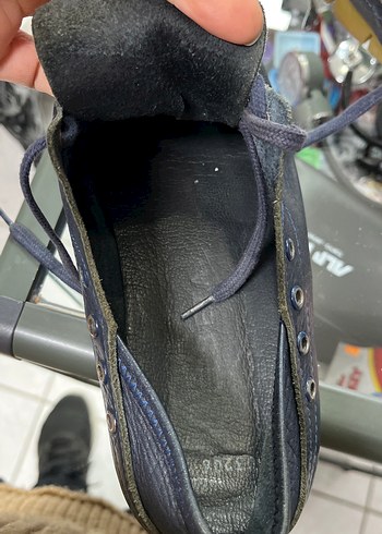 Erkek Lacivert Deri Ayakkabı Street Style beta - Görsel 2