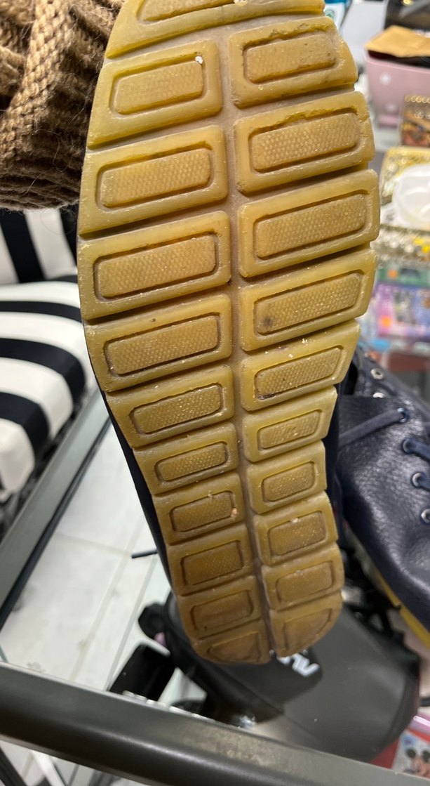 Erkek Lacivert Deri Ayakkabı Street Style beta - Görsel 3