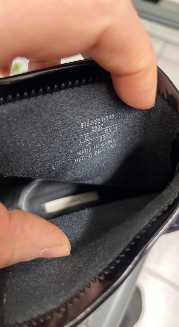 Parlak Siyah Yüksek Topuklu Goth Kadın Bot - Görsel 3