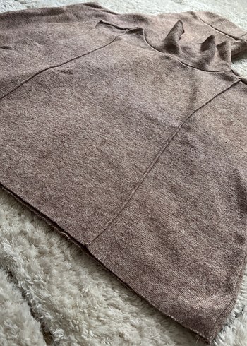 Bej Kadın Balıkçı Yaka Uzun Örgü takım - Görsel 3