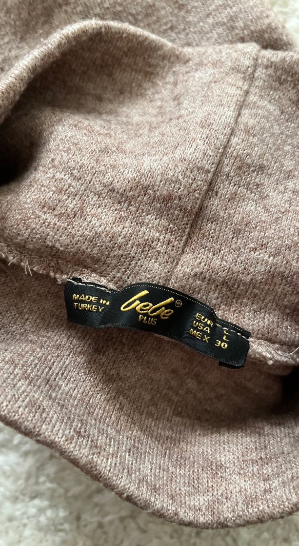 Bej Kadın Balıkçı Yaka Uzun Örgü takım - Görsel 4