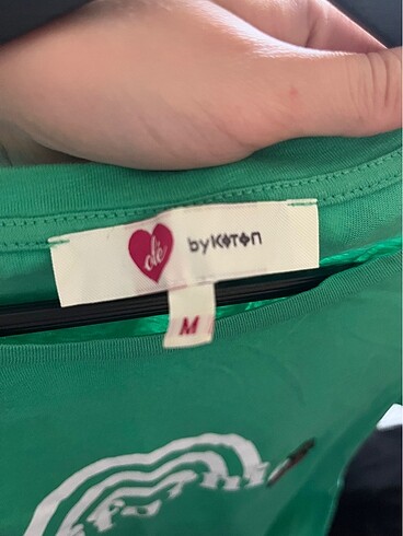 m Beden Tshirt yeşil