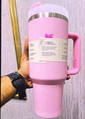 Stanley Pembe Pastel Termos Bardak - Görsel 5