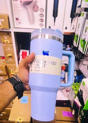 Stanley Pembe Pastel Termos Bardak - Görsel 4