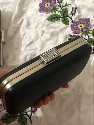 Michael Kors Siyah şık abiye çantası