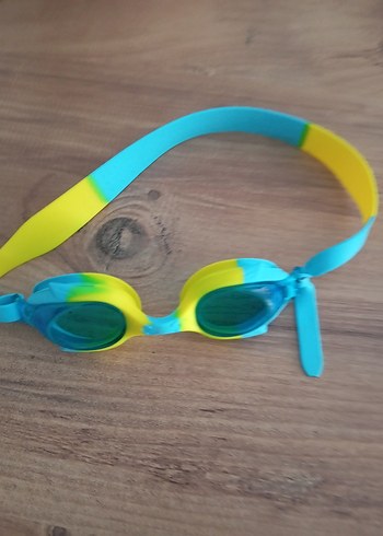 Renkli Turkuaz Bağlamalı Yüzücü Gözlüğü - Görsel 2