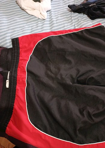 Siyah Kırmızı Erkek eşofman altı - Görsel 6