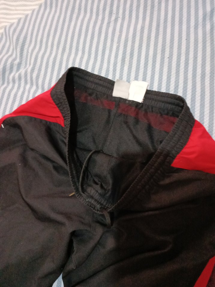 Siyah Kırmızı Erkek eşofman altı - Görsel 5