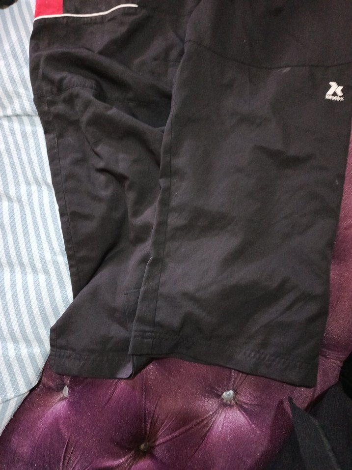 Siyah Kırmızı Erkek eşofman altı - Görsel 2