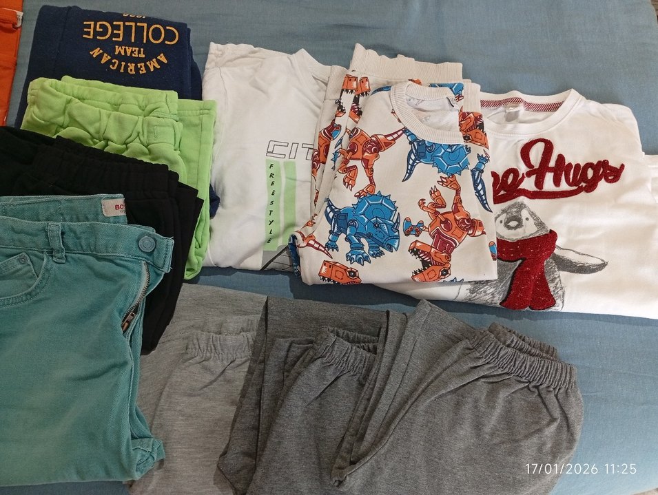 Erkek Çocuk Renkli Rahat Sweatshirt ve Eşofman - Görsel 2