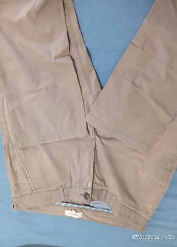 Gri Kadın Denim Kesim Jean - Görsel 2