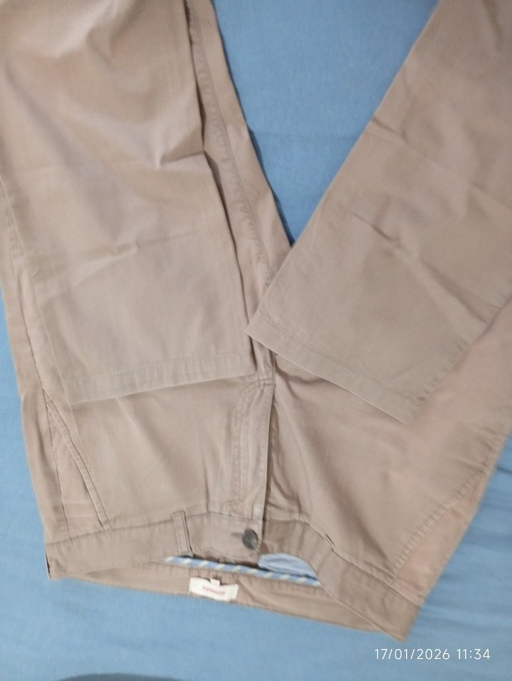 Gri Kadın Denim Kesim Jean - Görsel 2