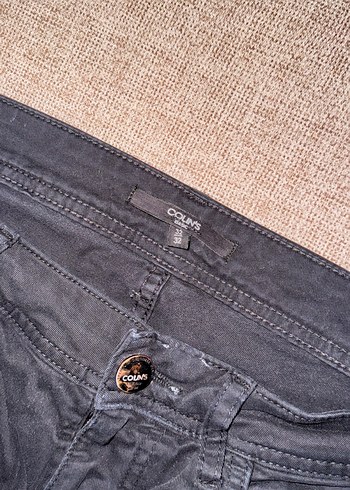 32 Beden Erkek Siyah Normal Paça Denim Pantolon