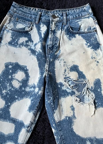 Kadın Tie-Dye Jean - Görsel 3