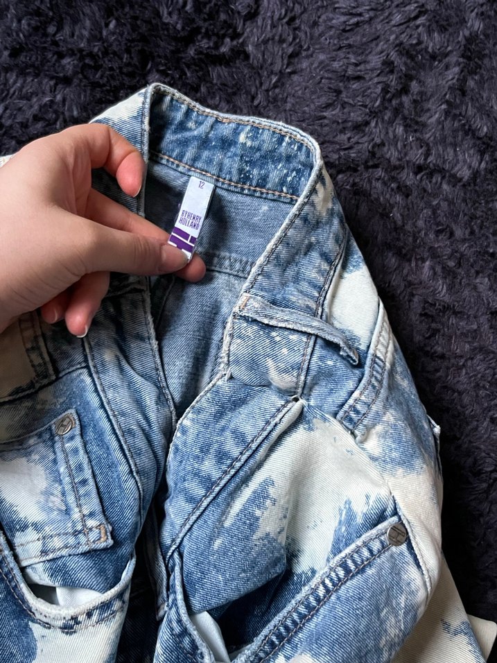 Kadın Tie-Dye Jean - Görsel 4