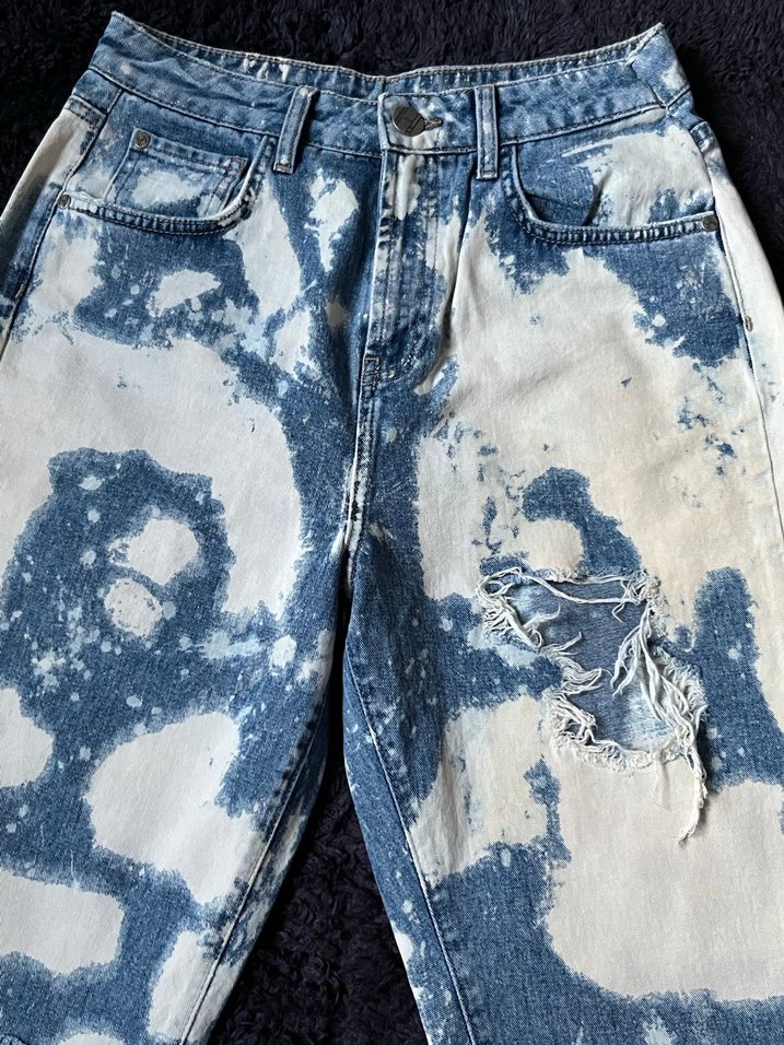 Kadın Tie-Dye Jean - Görsel 3