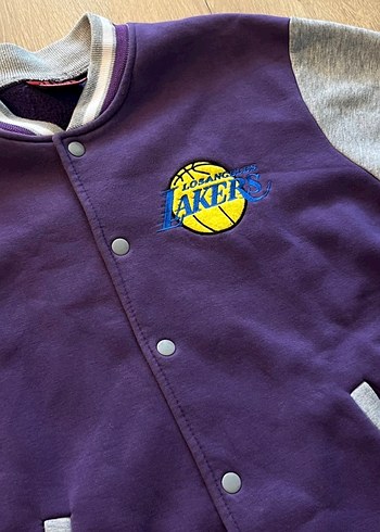 Lakers bomber ceket - Görsel 4
