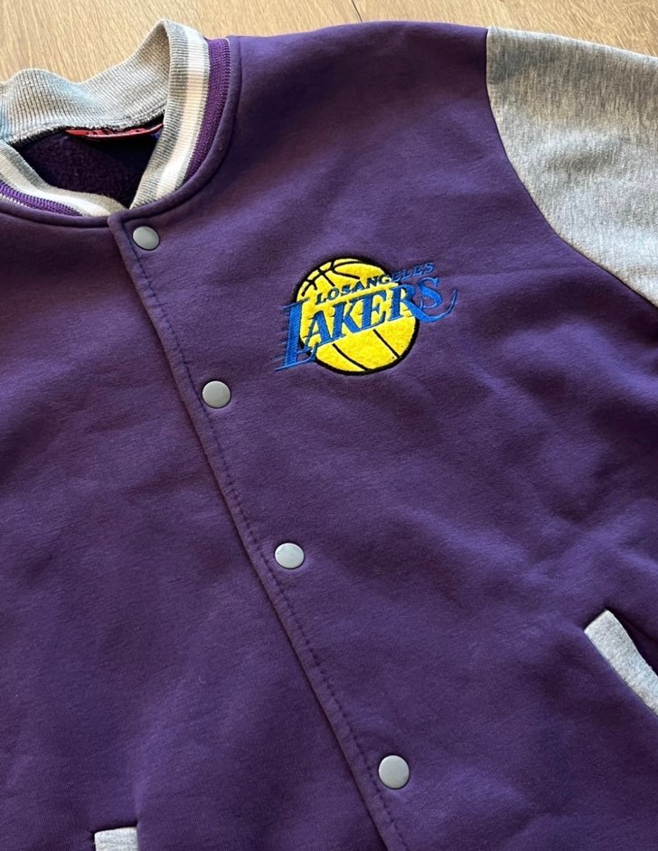 Lakers bomber ceket - Görsel 4